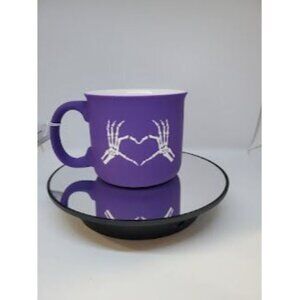 Éccolo "You Lift My Spirits" Purple Skeleton Hands Mug